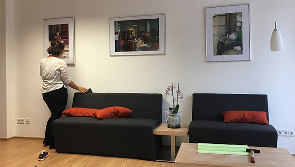 Bilderausstellung in den Räumen der UETB in Emden