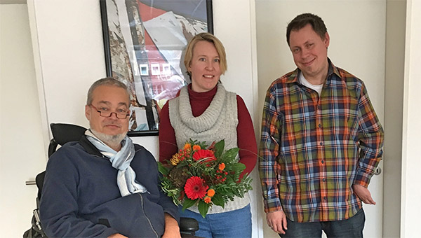 Gruppenfoto mit Tomke Ernst