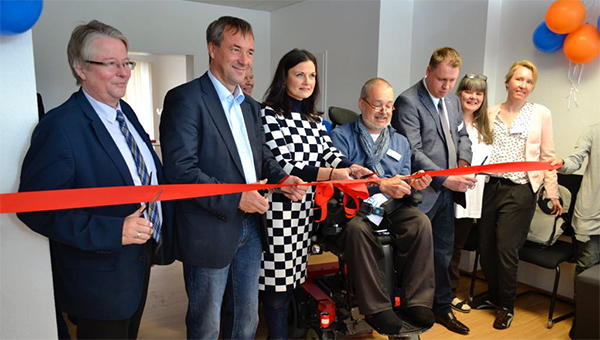 Eröffnung des Beratungsbüros in Emden.