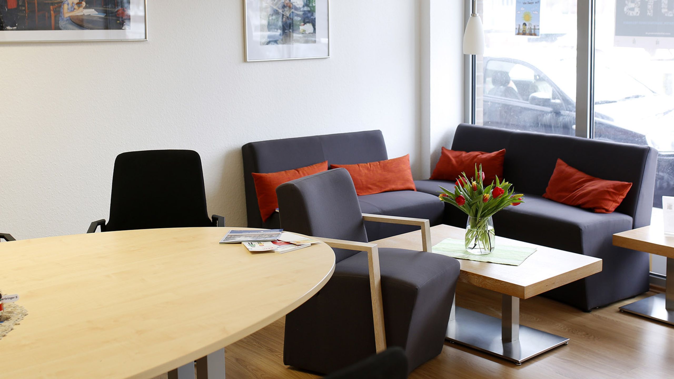 Innenansicht vom Büro in Emden.