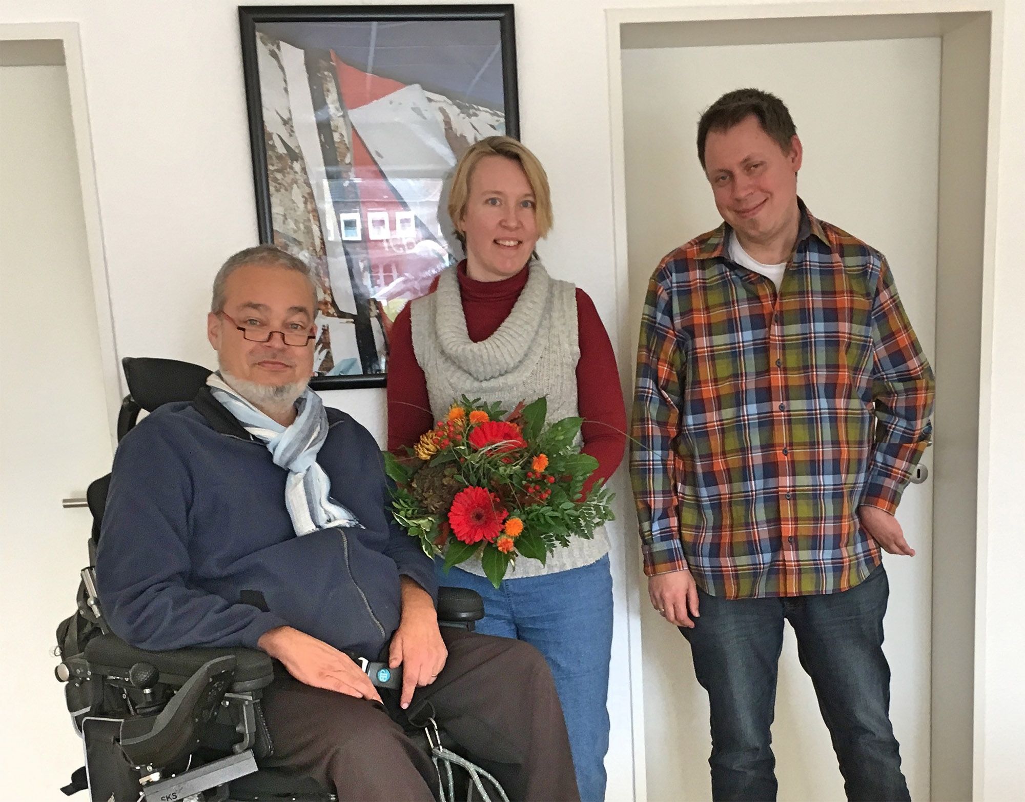 Gruppenfoto mit Tomke Ernst