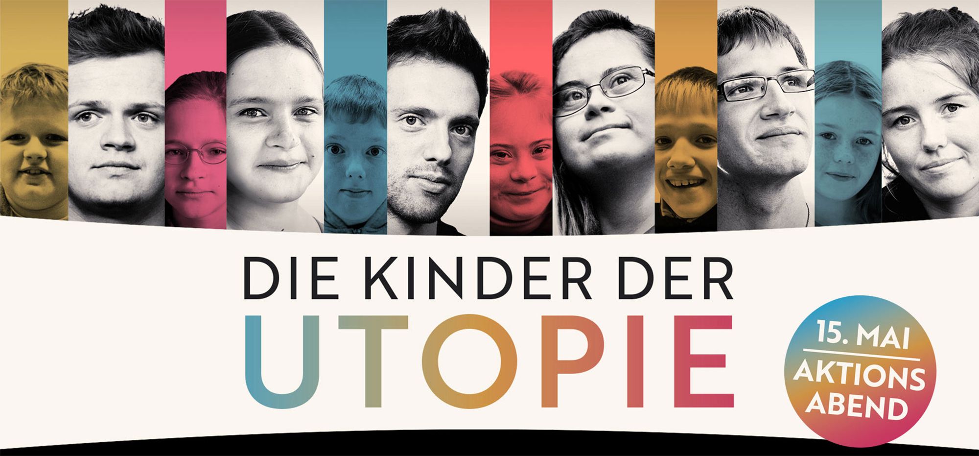 Die Kinder der Utopie - Werbeplakat