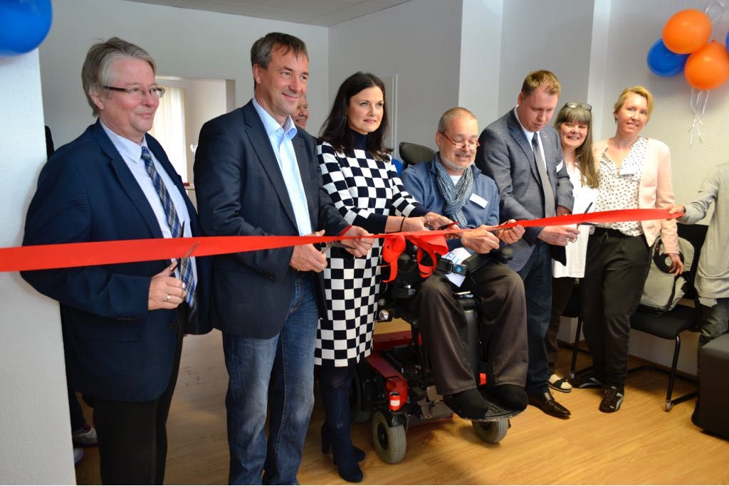 Eröffnung des Beratungsbüros in Emden.